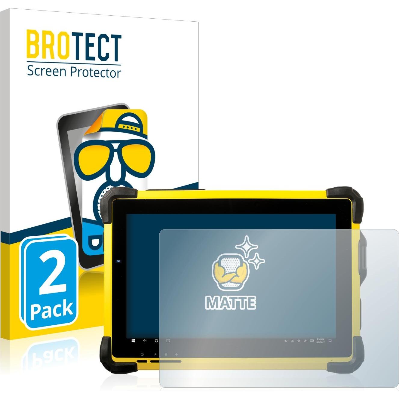 BROTECT Entspiegelungs-Schutzfolie Displayschutz Matt (2 Stück, T10), Tablet Schutzfolie
