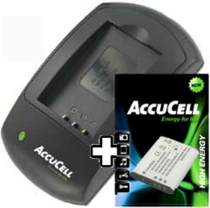 Image du produit AccuCell Chargeur et batterie adaptés à Sony NP-BK1 (Set)