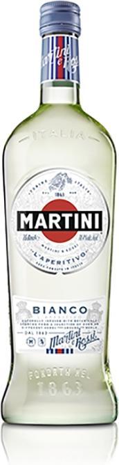 Martini Bianco Vermouth 75cl (14.40 %, Italia, 1 x 75 cl, Vermut)