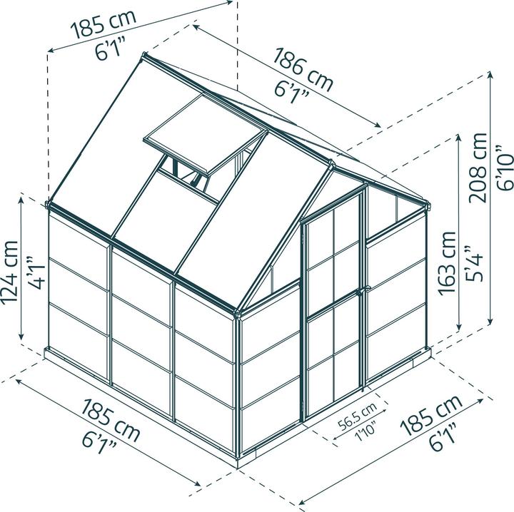 Actual product image Palram Hybrid