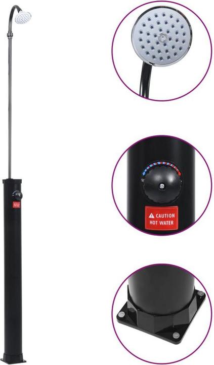 Produktbild vidaXL Solardusche