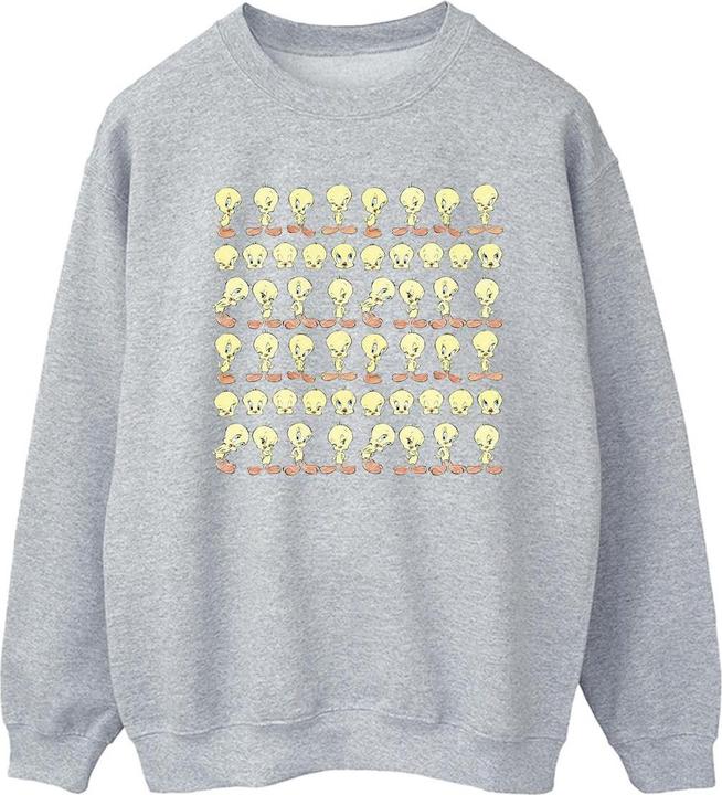 Actual product image Looney Tunes Mens Tweety Repeat Sweatshirt (3XL)
