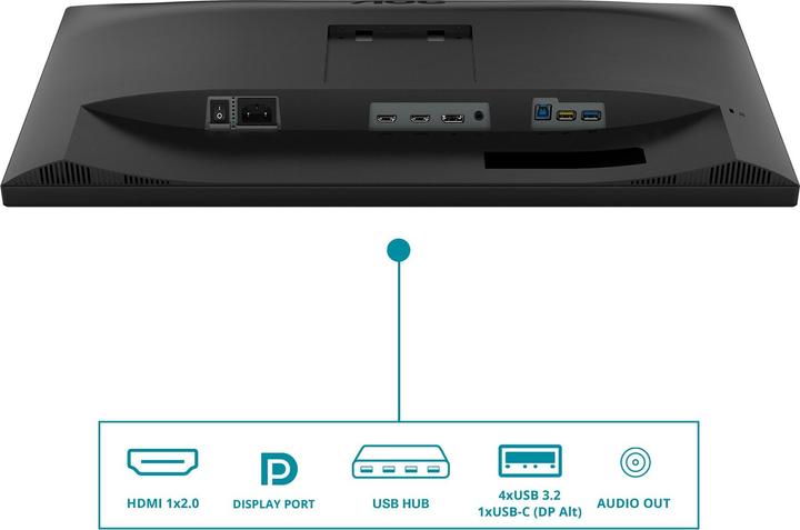Produktbild AOC CU34V5C/BK (3440 x 1440 Pixel, 34")