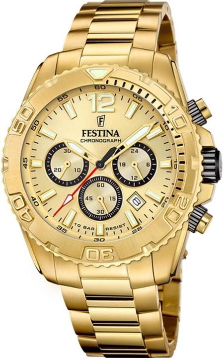 Immagine prodotto Festina F20684/1 Cronografo senza tempo (Cronografo, 45.05 mm)