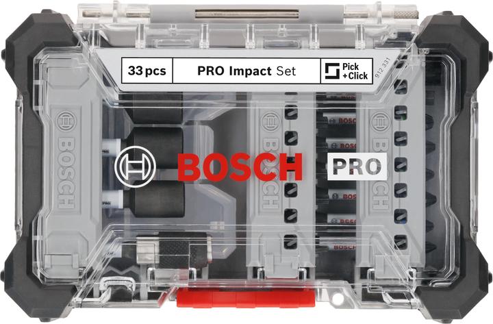 Actual product image Bosch Professional Zubehör PRO Impact screwdriver bit set, 33 pcs.