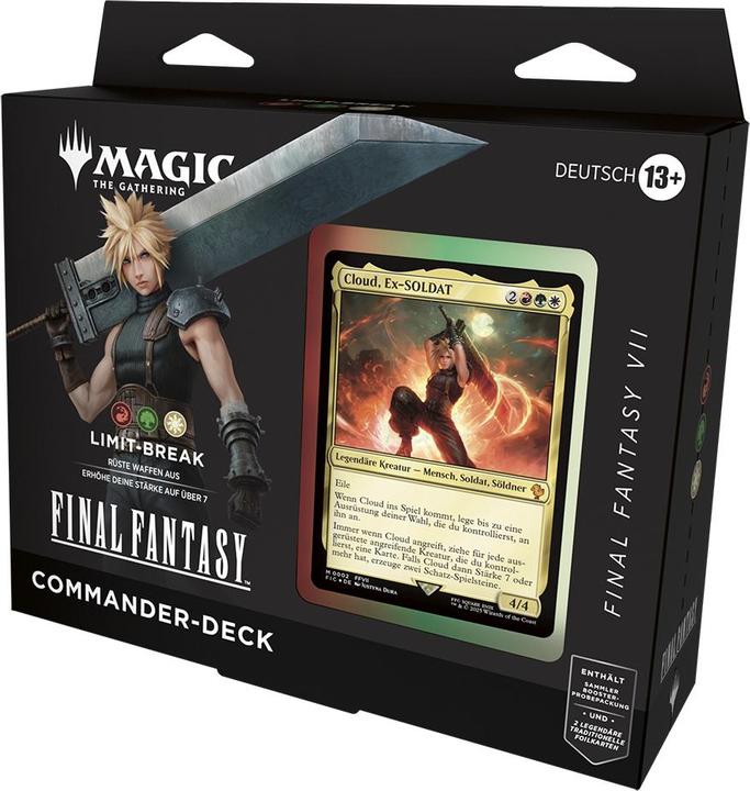 Produktbild Magic the Gathering Magic: The Gathering—FINAL FANTASY Commander: Deck Set (Deutsch, Box Set & Collection)