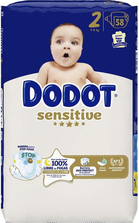 Immagine prodotto Dodot Sensitive (Dimensione 2, 58 Pezzo/i)