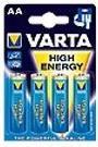 Actual product image Varta High Energy battery 4 x AA type alkaline (4 pcs., AA)