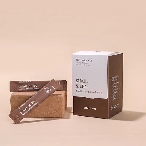 Actual product image Mizon Snail silky peeling scrub (Cleansing scrub)