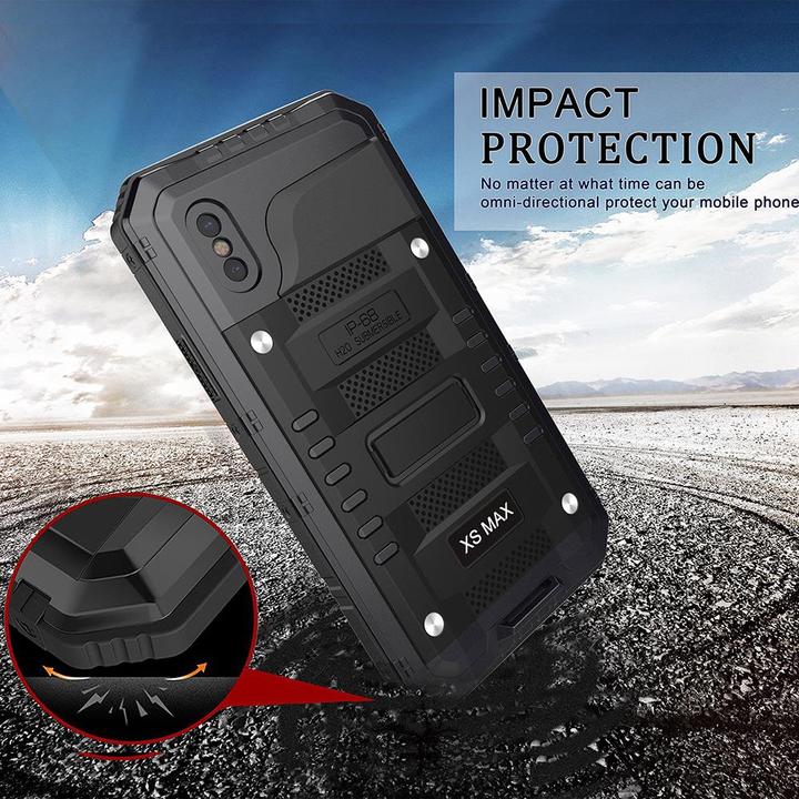 Actual product image Cadorabo Outdoor cover 360 degree protection (Apple iPhone X)