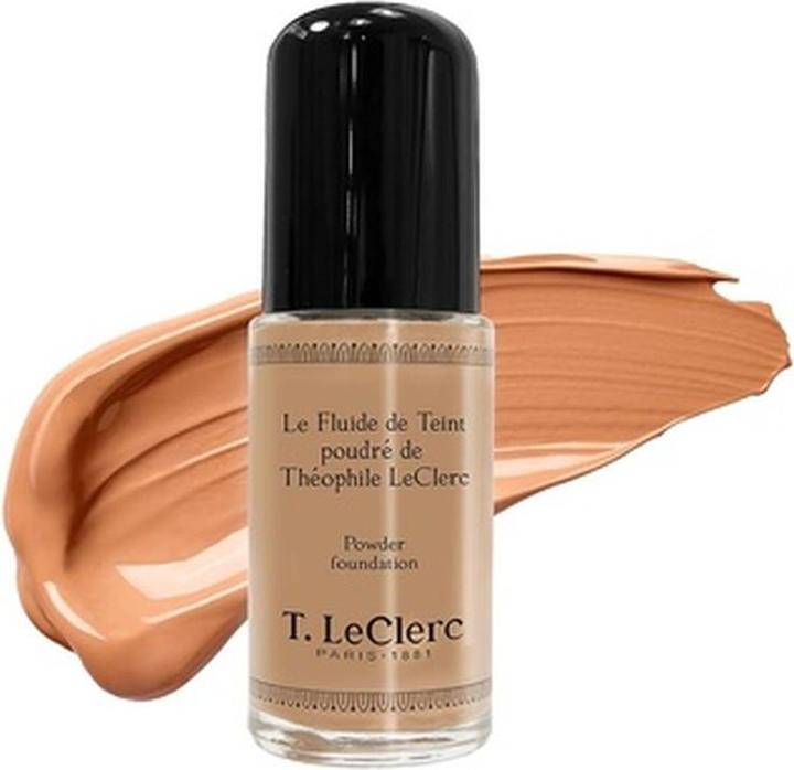 Actual product image T. LeClerc Matte Fluid Foundation (06 Doré Mat)