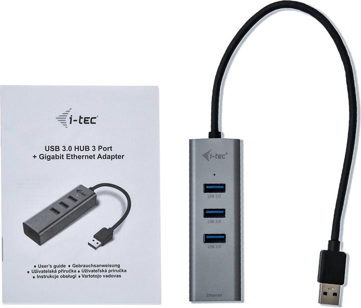 Image du produit i-tec U3METALG3HUB (USB-A, 3 ports)