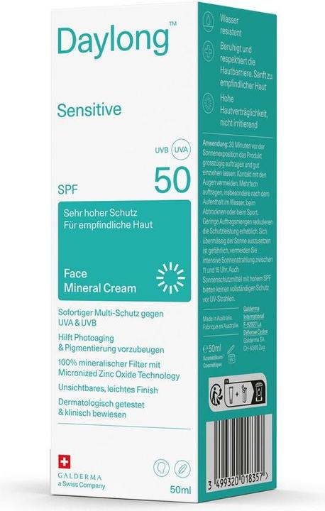 Image du produit Daylong Daylong™ Sun-allergic & Hypersensitive (Crème solaire, SPF 50, 50 ml)