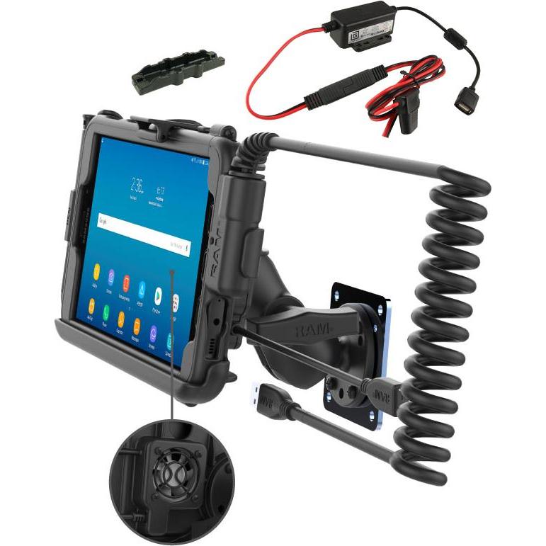 RAM Mounts RAM-101B-TC-SAM29F-V7B1U, Tablet Halterung, Schwarz