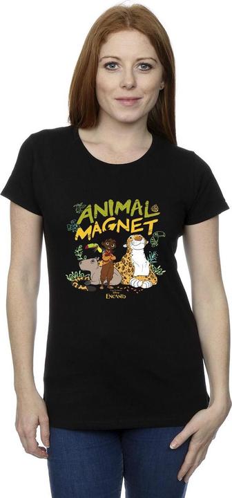 Actual product image Disney Womens/Ladies Encanto Animal Magnet Cotton T-Shirt (M)