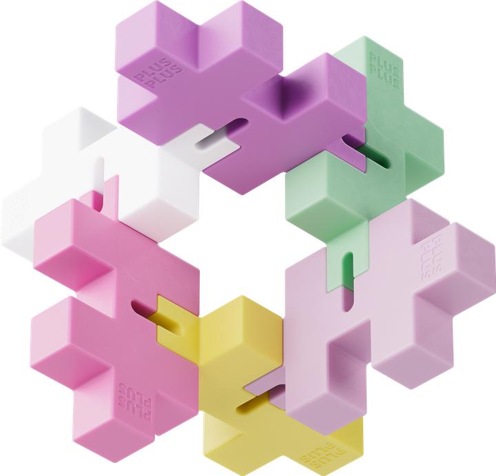 Immagine prodotto Plus-Plus Blocchi da costruzione Hexel Flex, rosa