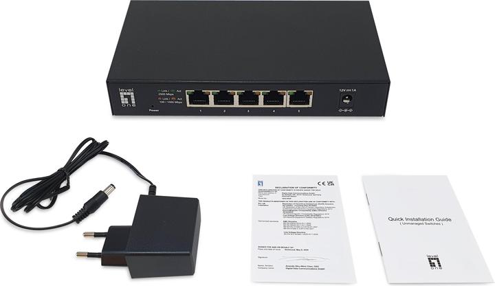 Actual product image LevelOne GEU-0525 (5 Ports)