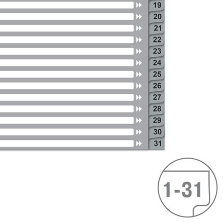 Produktbild von Register A4, 1-31