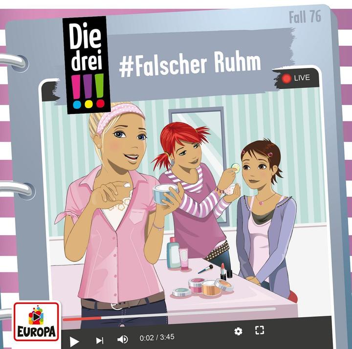 Produktbild Die drei DREI AUSRUFEZEICHEN 76 - Falscher Ruhm