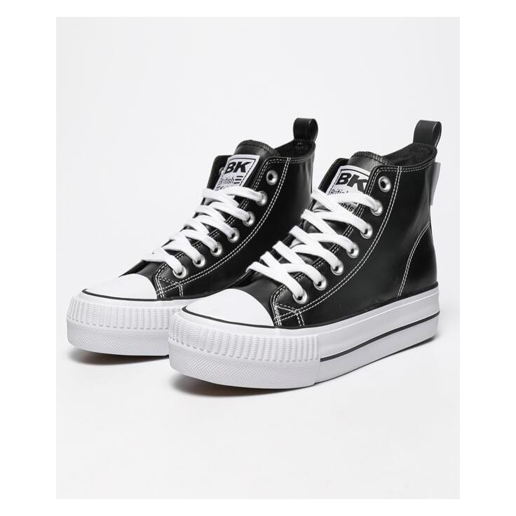 British Knights, Damen, Sneakers, Kaya Plateau Sneaker, Schwarz, (37)