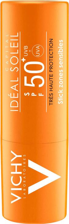Produktbild Vichy Capital Soleil Stick empfindliche Hautpartien (Sonnencreme Gesicht, Sonnenstick, SPF 50+)