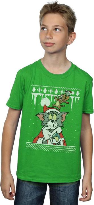 Produktbild Tom & Jerry Christmas Fair Isle TShirt Jungen (152, 158)