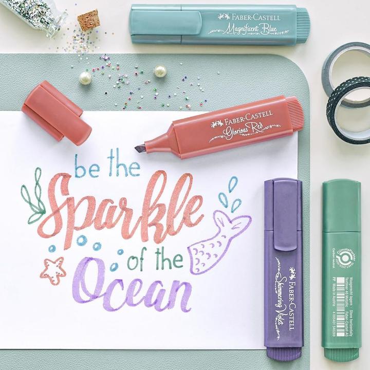 Produktbild Faber-Castell Textmarker TL46 Metallic (4x)