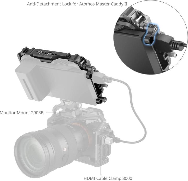 Actual product image SmallRig Cage for Atomos Ninja Series CMA2209B (Cage)