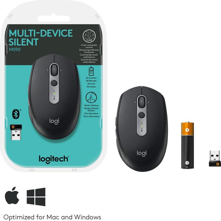 Productafbeelding Logitech M590 (Draadloze)