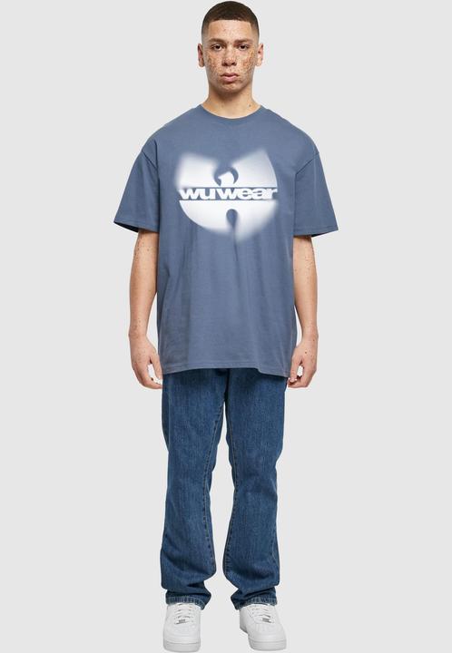 Actual product image Wu-Wear WU Wear Faded Logo Oversize Tee - 165203 (M)