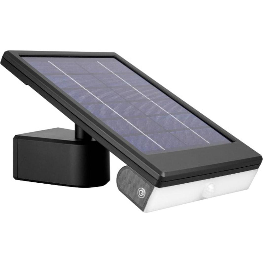 EDM, Illuminazione esterna, Wandleuchte 31854 Schwarz 6 W 720 Lm LED Solar (6500 K) (720 lm, IP65)