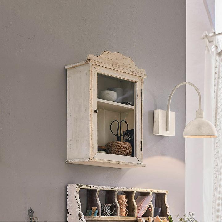 Produktbild Loberon Wandschrank Sandrine antikweiss (35, B, H, T 50, 18 cm)
