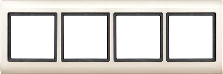 Merten AQUADESIGN frame, 4gang, white 400444