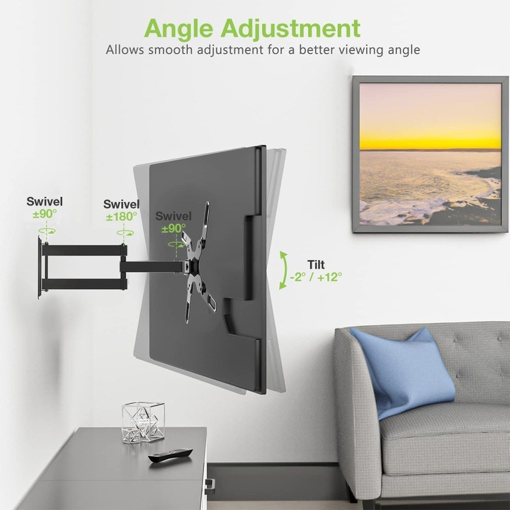 Produktbild Techly LCD TV Wandhalterung (Wand, 55", 45 kg)