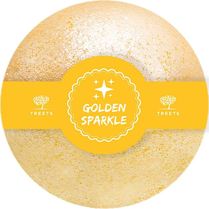 Actual product image Tinti Glitter Golden Sparkle (Bath bombs)