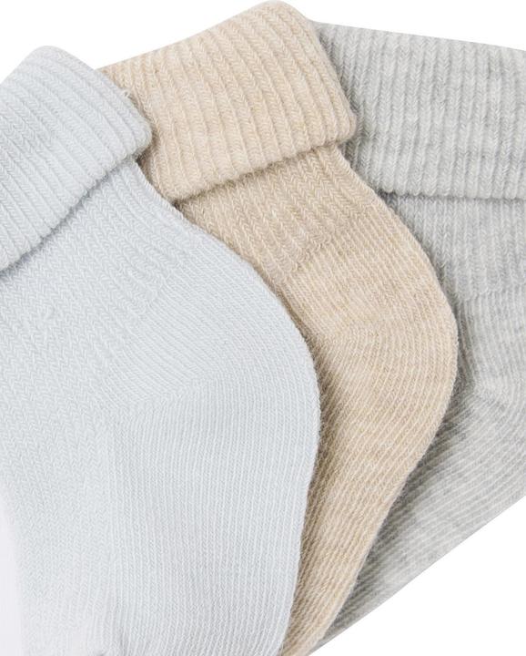 Immagine prodotto Vertbaudet 3er-Pack Socken uni mit Umschlag, Baby (18)