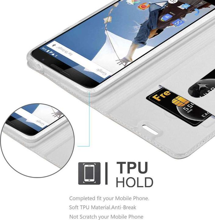 Image du produit Cadorabo Book Classy Style Cover (Google Nexus 6)