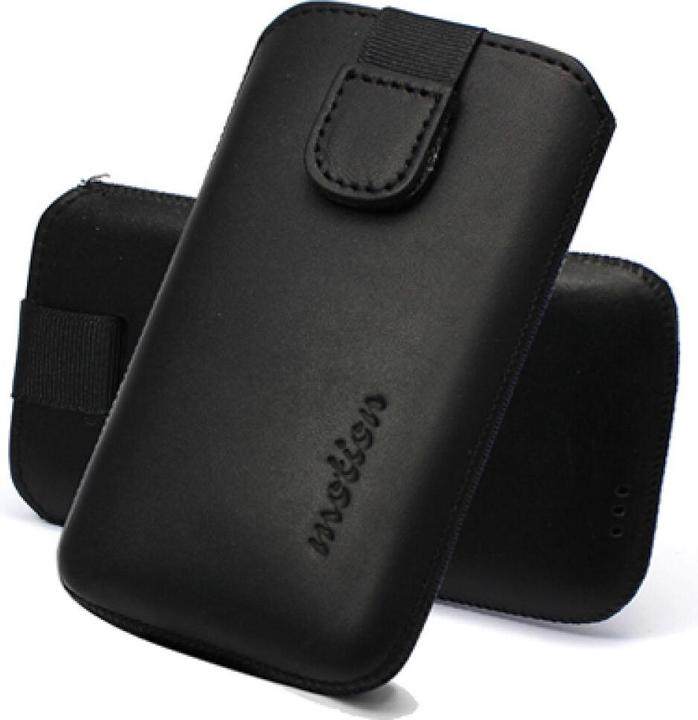 Actual product image Motion Leather Case Slide Galaxy S6/Edge - Black (Samsung Galaxy S6 Edge)