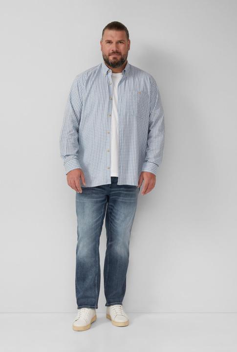 Immagine prodotto s.Oliver Hemd Regular Fit: Gewaschenes Hemd mit Karomuster (4XL, XXL)