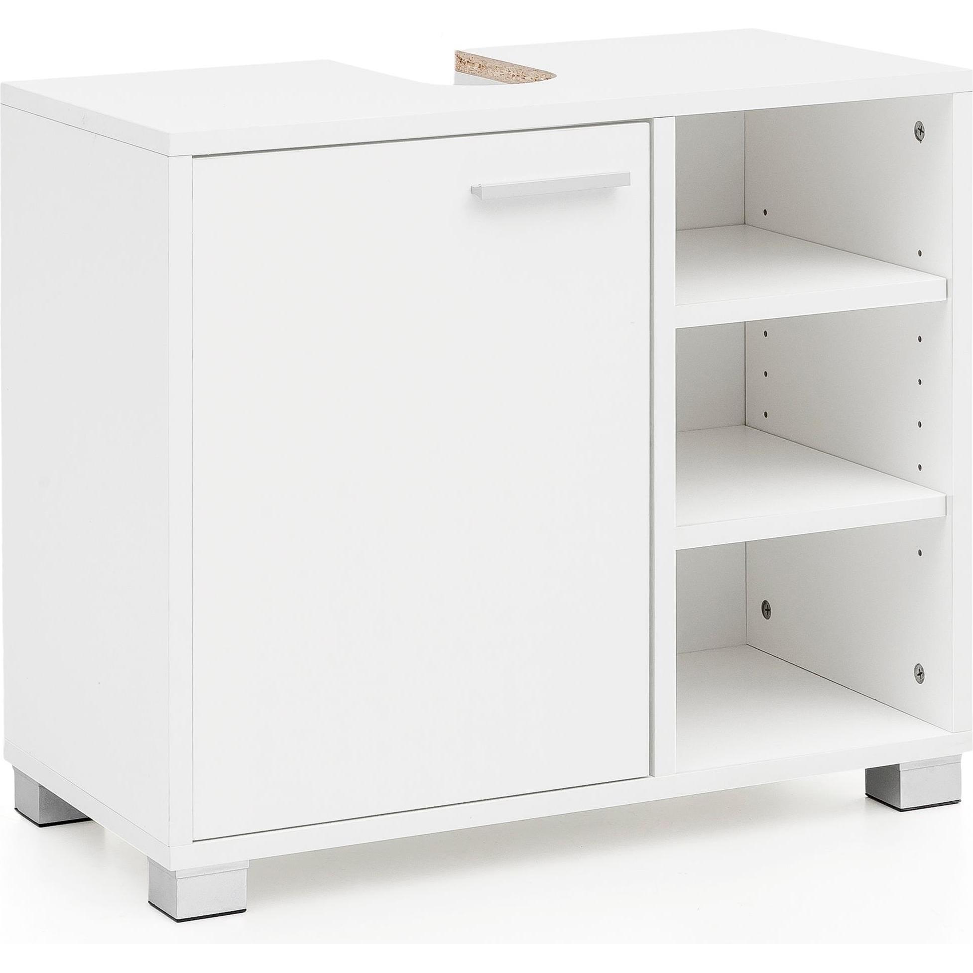 Wohnling, Waschbeckenunterschrank, Posy (60 x 32 x 55 cm)