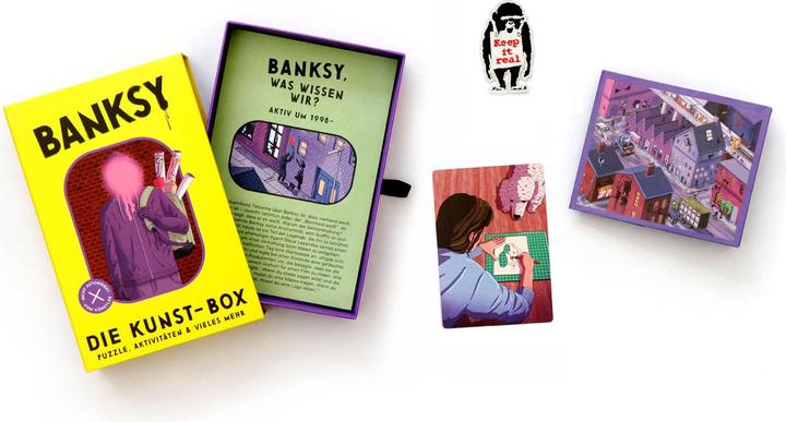 Produktbild Die Kunst-Box: Banksy (150 Teile)