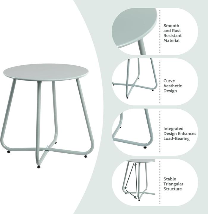Image du produit HollyHome Kleiner Balkontisch