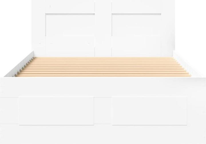 Actual product image VidaXL Bed frame with headboard (90 x 200 cm)