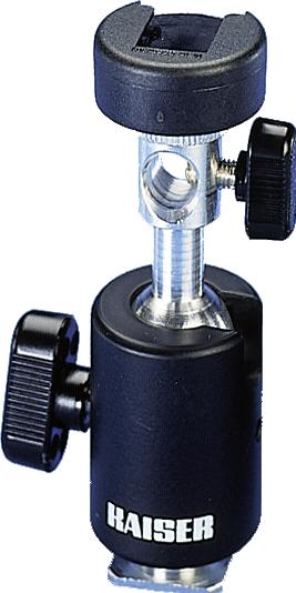 Actual product image Kaiser Fototechnik Flash head with ball head umbrella holder (Flash holder)