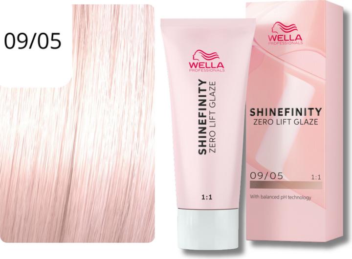 Productafbeelding Wella Shinefinity Color Haarverf (09, 05 - Zijde Blos)