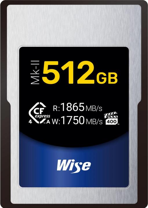 Actual product image Wise Mk-II (512 GB, CFexpress, CFexpress type A)