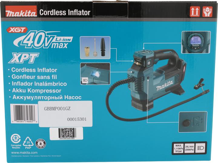 Actual product image Makita MP 001 (1 l, 11.10 bar)