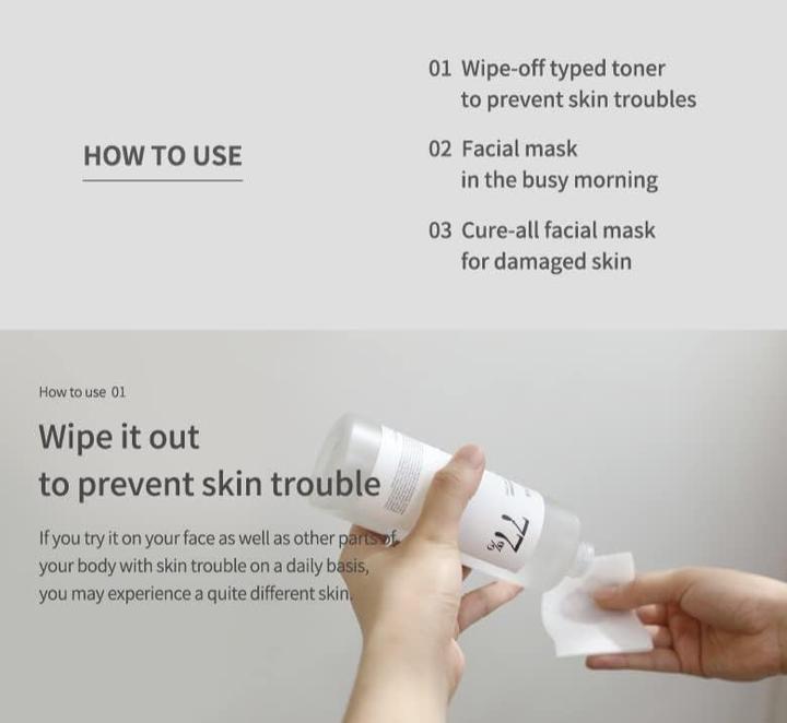 Actual product image Anua Heartleaf 77% Soothing Toner (Face toner, 250 ml)