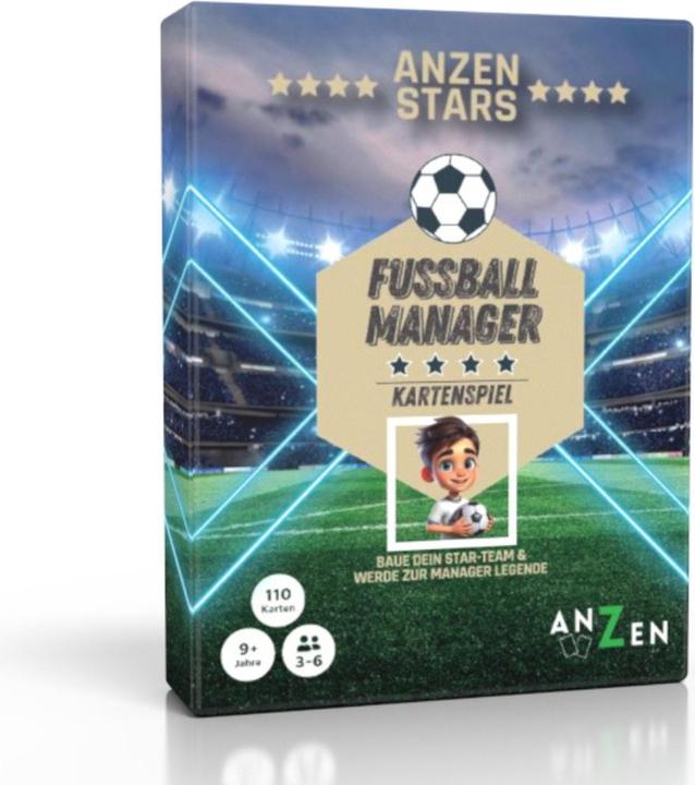 Produktbild Anzen Spiele ANZEN - STARS - Fussball Manager (Deutsch)