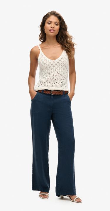 Image du produit Superdry Pantalon taille basse en lin (XL)